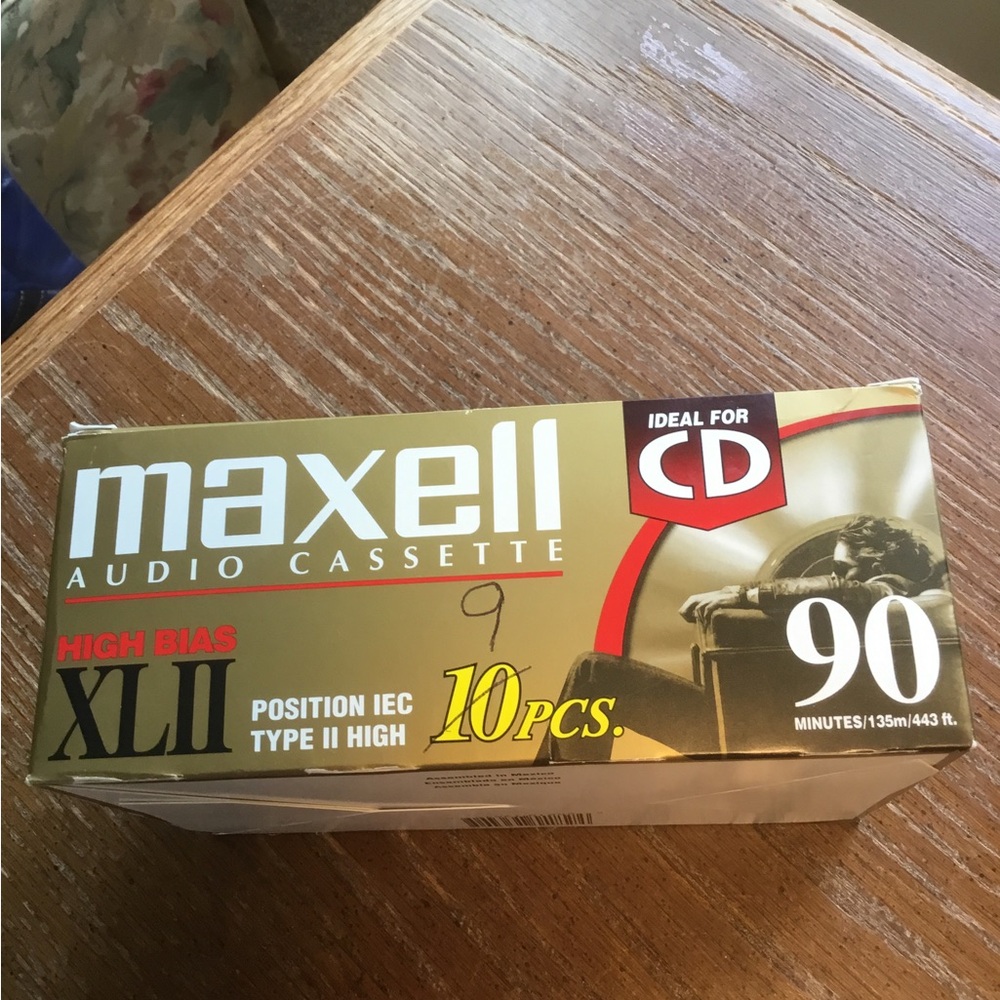 Maxell Cassette Tapes